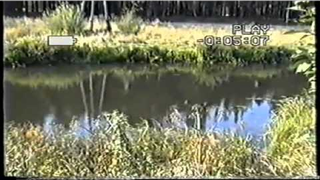 Latvian Lada Catches Air, Then Water
